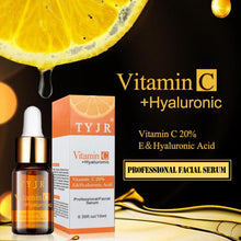 Load image into Gallery viewer, 100% Pure Vitamin C Serum Liquid Freckle Removal Acne Scars Hyaluronic Acid Anti-wrinkle Vc Face Serum Fade Dark Spot